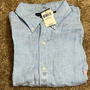 Ralph Lauren Men's Sky Blue Casual Shirt